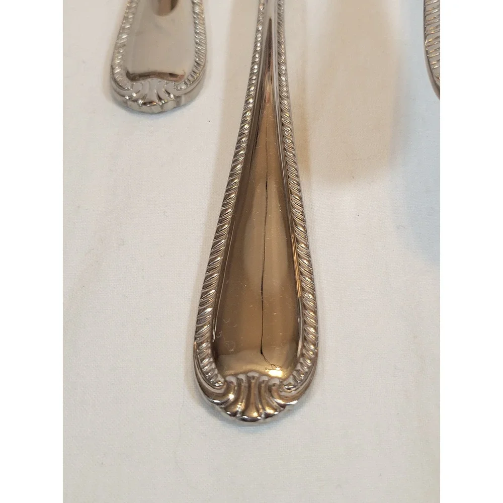 Reed & Barton Domain Serving Set 11pc 18/10 Stainless Salad Tongs Lasagna Spoon
